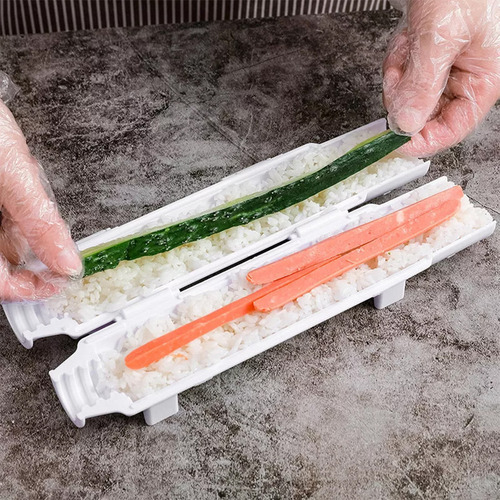 Kit 14 Esteiras Preparo De Comida Japonesa Sushi Bambu - Imagem 3