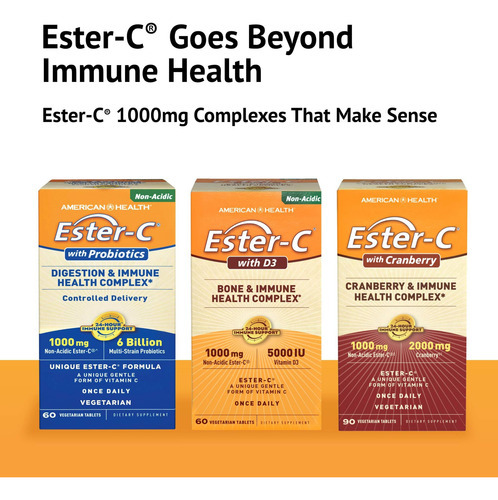 American Health Esterc Com Complexo Imunológico Ósseo D3 Com - Imagem 6