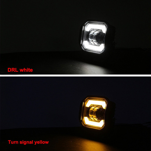 Para Faróis Led Mile De 5 , Embutido Alto E Baixo Com Drl - Imagem 4