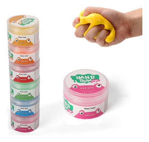 6pcs Brinquedo De Massa De Mão Exercício De Reabilitação De