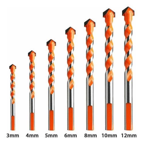 / Kit 7 Brocas Diamantadas - Fura Tudo - Imagem 4