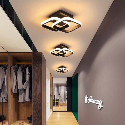 Luminária Pendente Moderna, Quarto, Luz Led De 20 Cm - Imagem 9