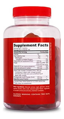 Vitamina B-12/fuel Self / 60 Gomitas - Imagem 3