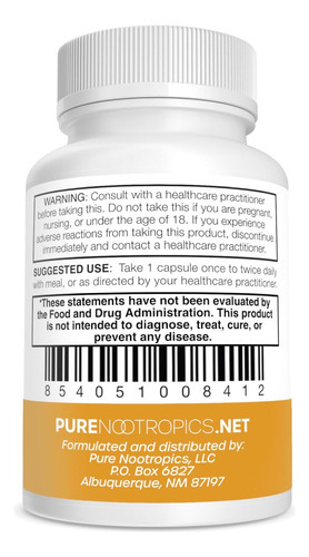 Nootrópicos Puro - Suplemento De Di -hidroberberina (glucova - Imagem 3