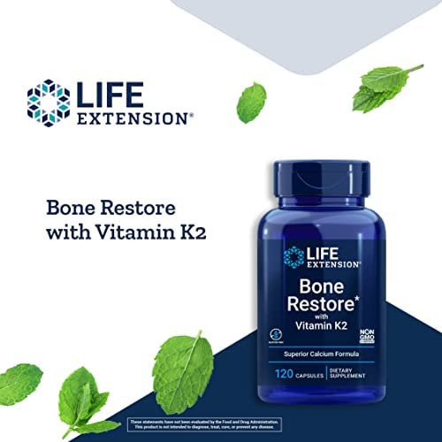 Restauração Óssea Life Extension Com Vitamina K2 - Para Saú - Imagem 4