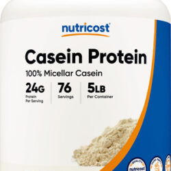 Proteína Em Pó Nutricost Caseína Micelar 2,27 Kg Não Transgê