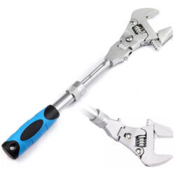 Chave De Torque De Catraca Ajustável De 10 Polegadas