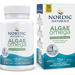 Nordic Naturals Algae Omega - 60 Cápsulas Moles - 715 Mg Om