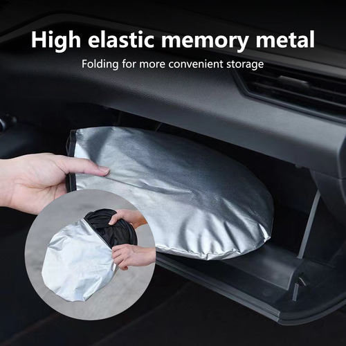 F Portable Car Sunshade Summer Front Windshield Sunshad 0332 - Imagem 4