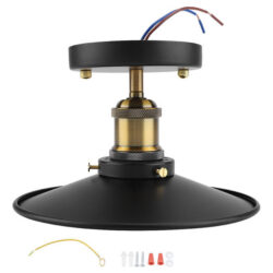 Luminária Pendente Vintage E27 Para Corredor Curto