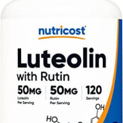 Suplemento De Luteolina Nutricost Com Complexo De Rutina 100