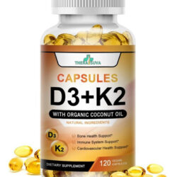 Vitamina Diu De Alta Potência Therasuva + K2 (mk 7) Óleo De