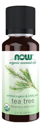 Óleo De Tea Tree Puro Now Foods 30 Ml Orgânico Importado 4un - Imagem 5