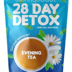 Skinny Boost Night Detox Tea-14 Sacos De Chá Total, Suporta