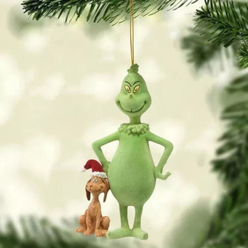 18 Peças De Decoração Suspensa Para Árvore De Natal/grinch - Imagem 9