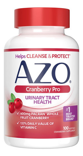 Azo Cranberry Pro, Pílulas De Cranberry Para Mulheres E Home
