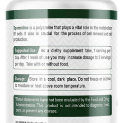 Probase Nutrition Espermidina (10 Mg De 99% De Espermidina 3