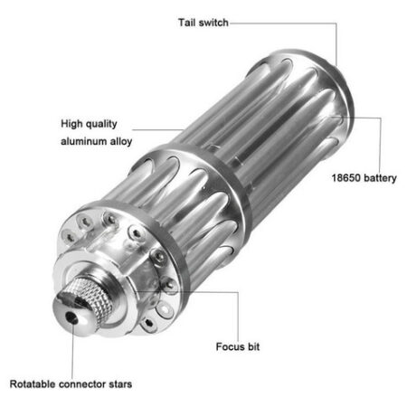 Caneta Laser Pointer Laser Super Brilhante De Alta Potência - Imagem 6