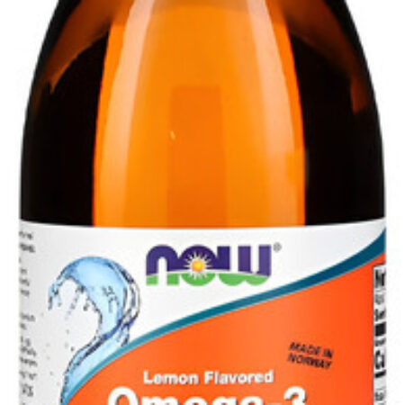 Ômega-3 Fish Oil Now Foods 500ml Sabor Limão Importado 4un - Imagem 5