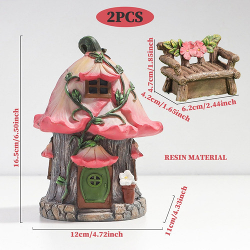 Casa De Jardim De Fadas, Kit De Jardim De Fadas, Kit De Casa - Imagem 5