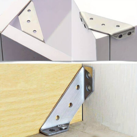 Conector Fixo De Ângulo 50 ×, Estrutura De Suporte Triangula - Imagem 3