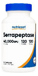 Suplemento Nutricost Serrapeptase 40.000 Spu 120 Cápsulas - Imagem 2