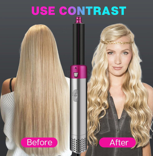 Modelador De Cabelo 5 Em 1 Airwrap Air Curler Dryer Straight - Imagem 45