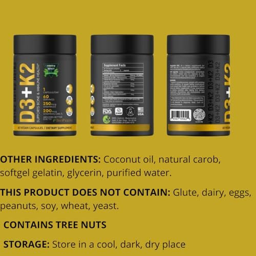 Green Royalty Vitamina Diu + K2 200mcg Soft-gels | 2 Em 1 D3 - Imagem 8
