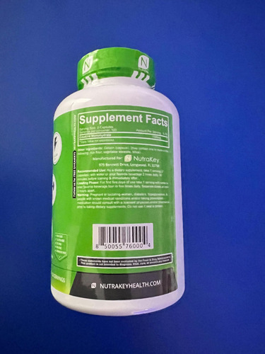 Suplemento Nutrakey Cápsulas De Creatina Monohidratada 750mg - Imagem 3