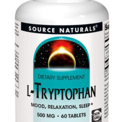 L-triptofano Da Source Naturals, Para Humor, Relaxamento E