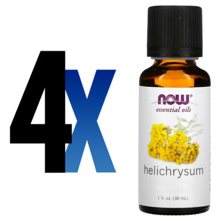 Mistura De Óleo De Helichrysum Now Foods 30ml Importado 4un - Imagem 2