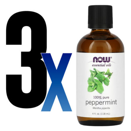 Óleo De Hortelã-pimenta Now Foods Peppermint 118ml 3un - Imagem 2