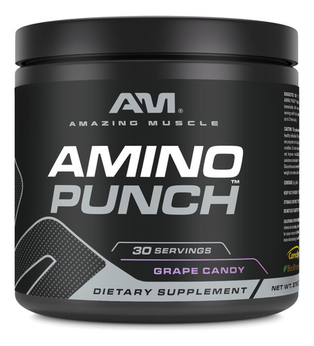 Amazing Muscle Amino Punk | 30 Porções | Sabor De Doces De U - Imagem 4
