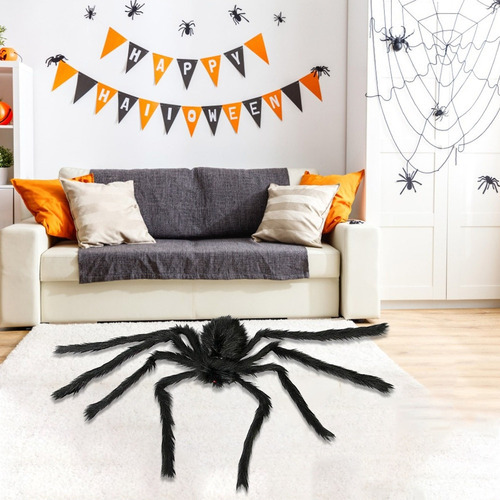 Decoração De Festa De Halloween Da Aranha Assombrada Casa Su - Imagem 3