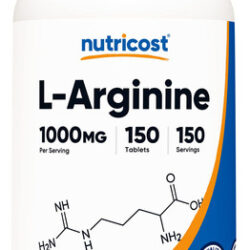 Suplemento Nutricost L-arginina 1000 Mg Comprimidos (150 Com