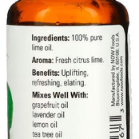 Óleo De Limão Now Foods 30ml Puro Importado - Imagem 3