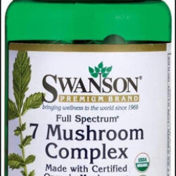 Swanson Full Spectrum 7 Complexo De Cogumelos 60 Cápsulas Ve