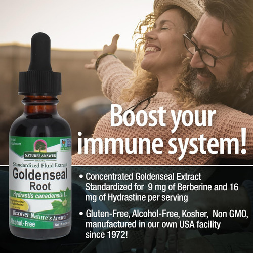 A Natureza Responde À Raiz De Goldenseal | Suplemento De Erv - Imagem 4