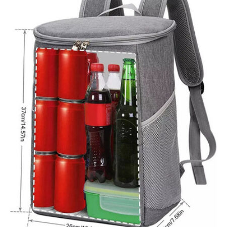 Yiyi Bolsa Térmica Oxford Big Cooler Mochila À Prova De Vaza - Imagem 9