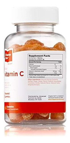 Vitamina C Capítulo Um 125 Mg 60 Gomitas Para Crianças - Imagem 2