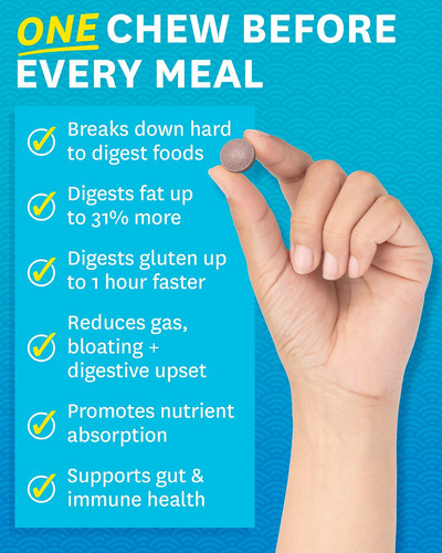 Zenwise Health Enzimas Digestivas De Mamão Com Bromelaína Pa - Imagem 2