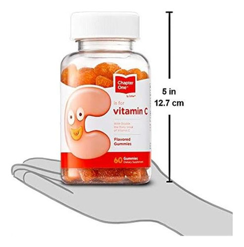 Vitamina C Capítulo Um 125 Mg 60 Gomitas Para Crianças - Imagem 4