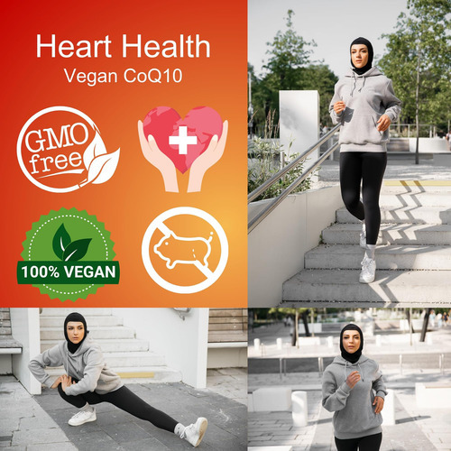 Iman Vitaminas Halal Coq10 Para Adultos, Ubiquinona, 120mg, - Imagem 6