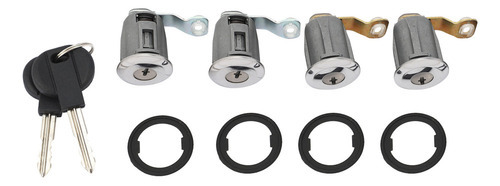 4 Chaves De Fechaduras De Porta De Carro Para Peugeot Partne
