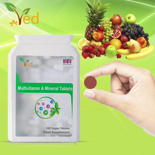 Suplemento Multivitamínico Ved Com Vitamina A, Vitamina C, V - Imagem 3