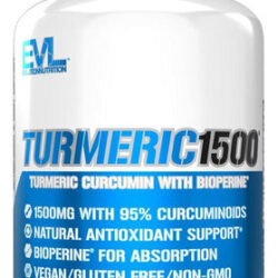 Curcumina De Cúrcuma De Alívio De Ervas Com Bioperina - Evl