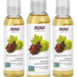 Óleo De Semente De Uva 118ml Now Foods Grapeseed Oil 3un