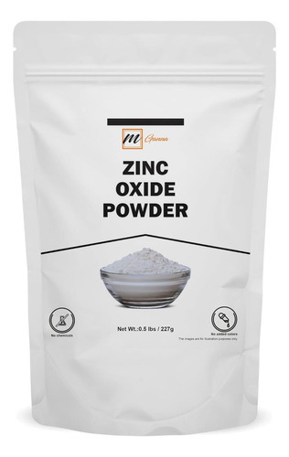 Mganna Pó De Óxido De Zinco 100% Natural | Partículas Micron