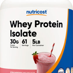 Isolado De Proteína De Soro De Leite Nutricost Morango 2,27