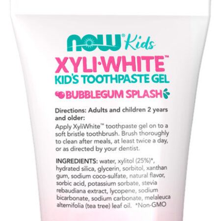 Gel Creme Dental Kids Now Foods Xyliwhite 85g Importado - Imagem 3